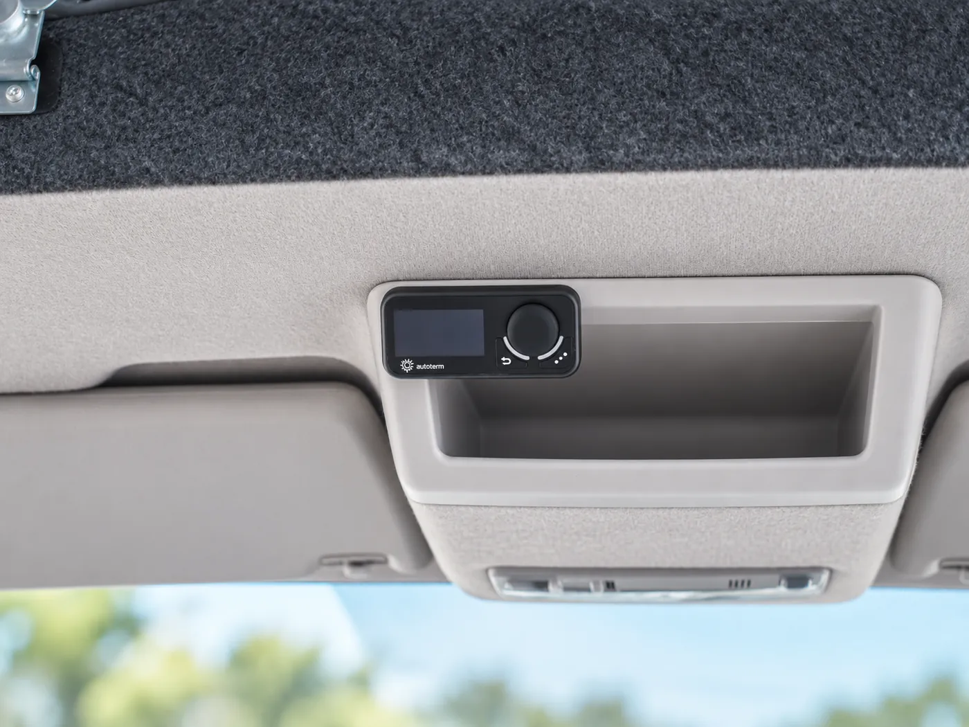 Bedienteil Comfort Control im Fahrzeug